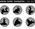 Shadow Puppet Silhouettes Free Vector