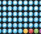 USA State Buttons
