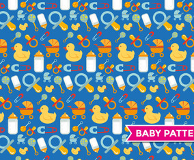 Baby Pattern Vector