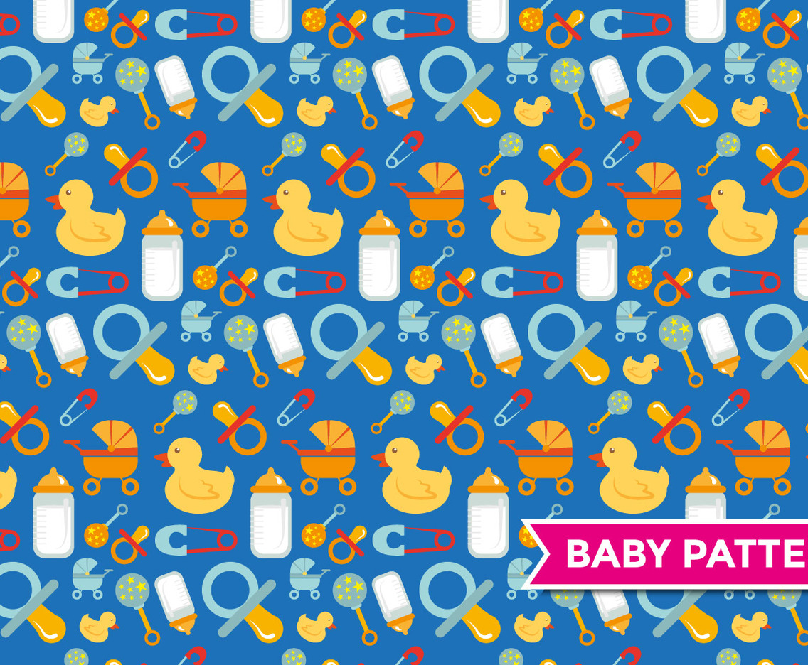 Baby Pattern Vector