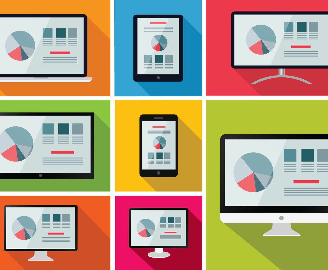 Free Flat LED Vector