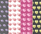 Vector Heart Patterns