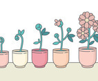 Cute Vector Flower Collection