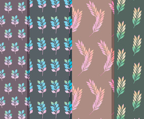 Vector Floral Branch Patterns