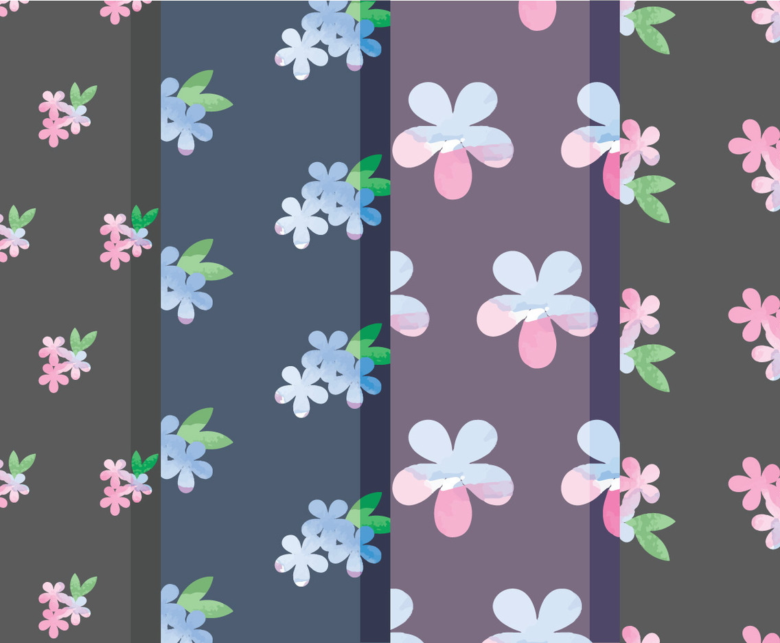 Vector Floral Patterns