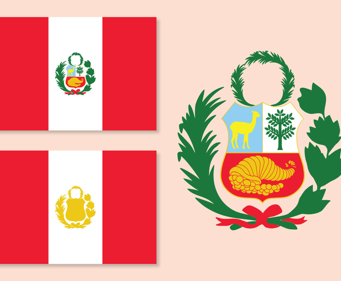 Vector Peru Flag