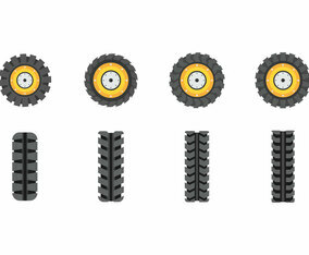 Free Tractor Tire Vectors
