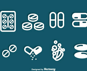 Medicine Icons Vector