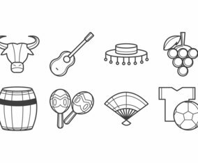 Free Spain Icon Vector