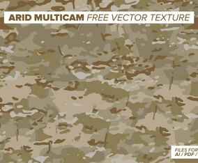 Arid Multicam Free Vector Texture