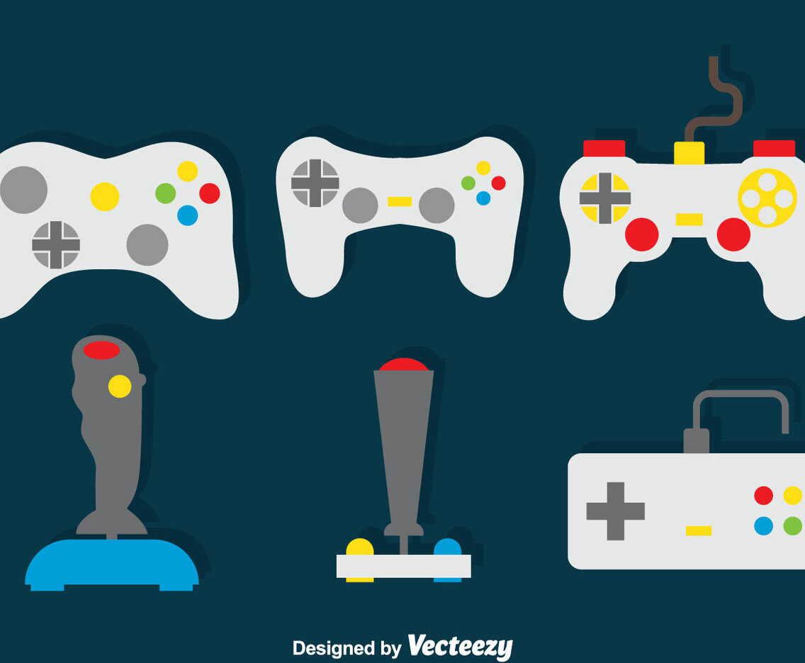 Game Controller Vector Set