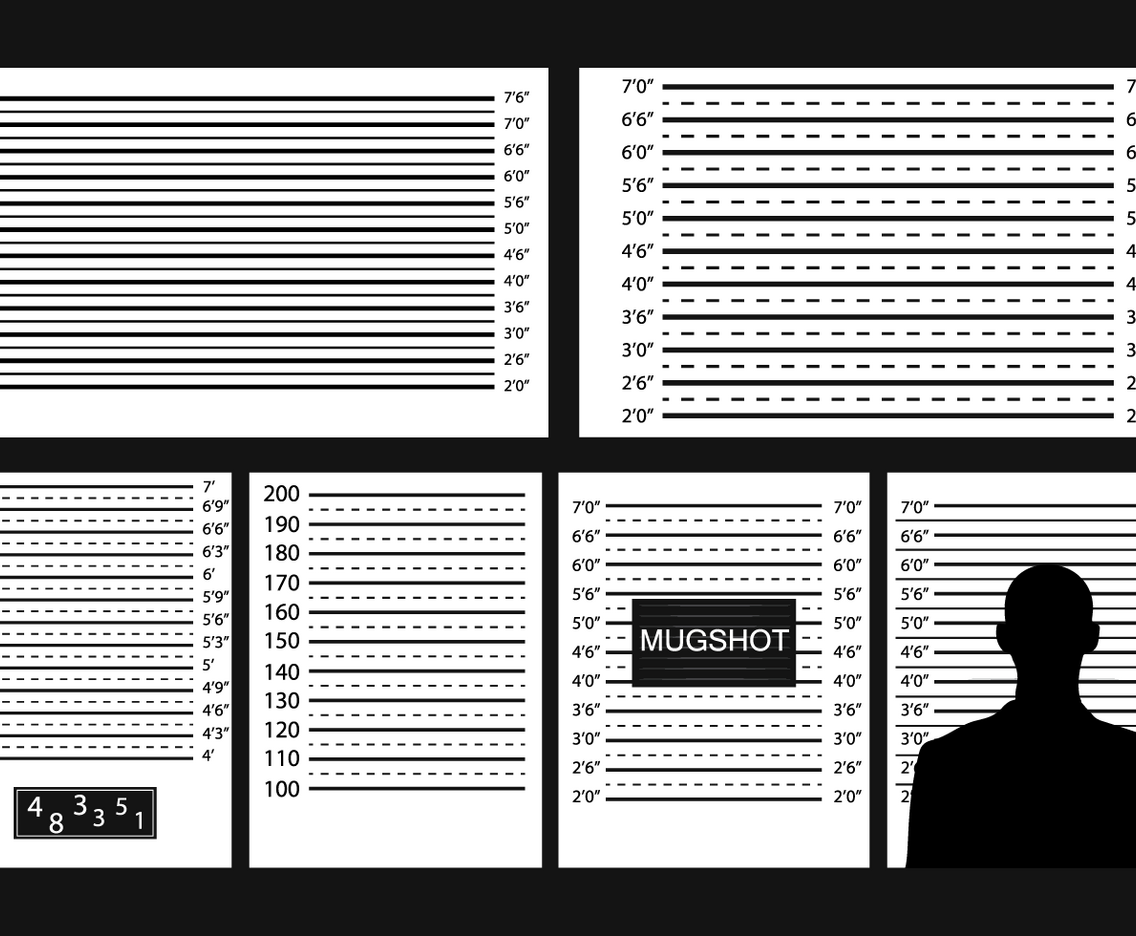 Free Mugshot Background Vector