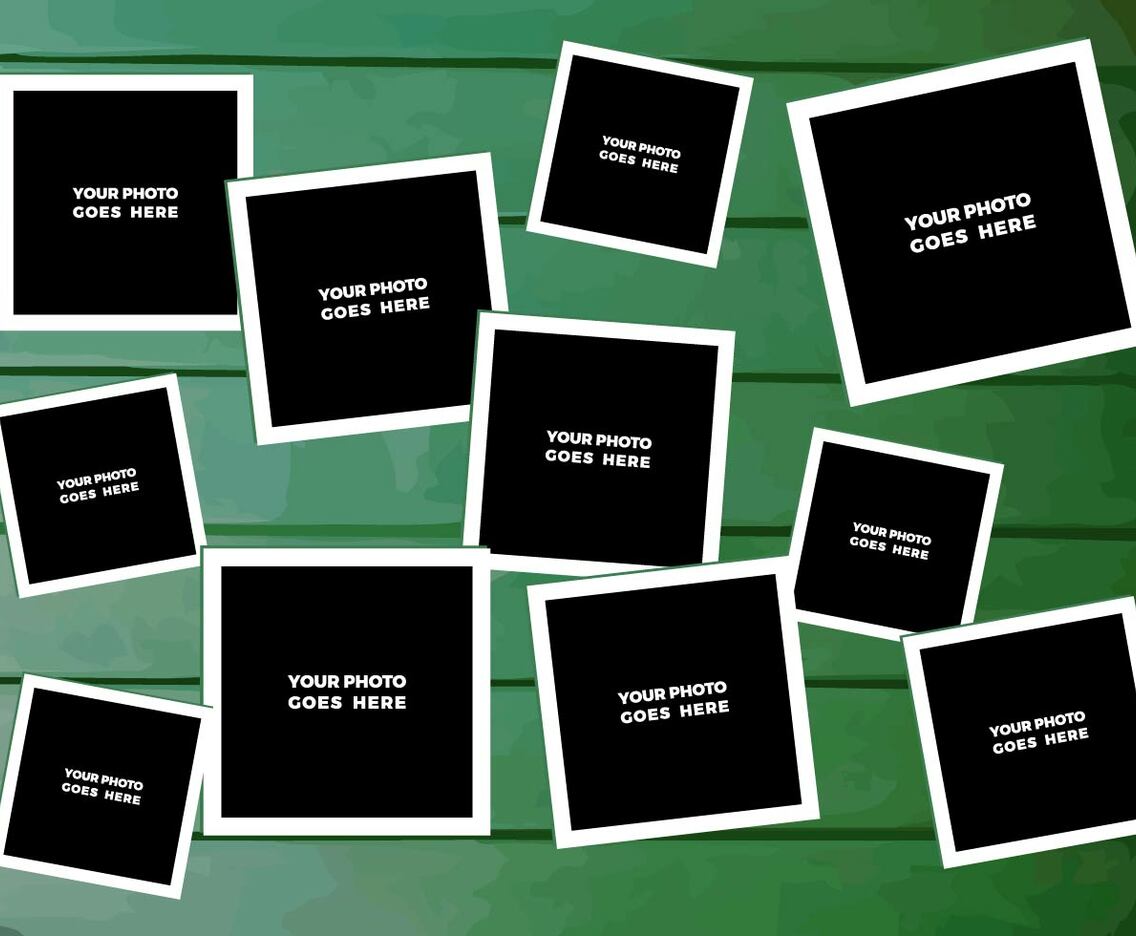 Free Vector Photo Collage 2