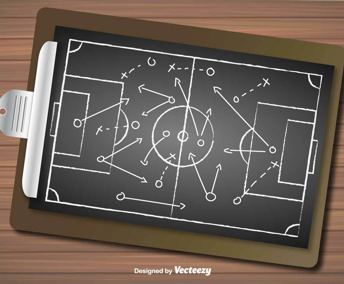 Vector Of Football Plan
