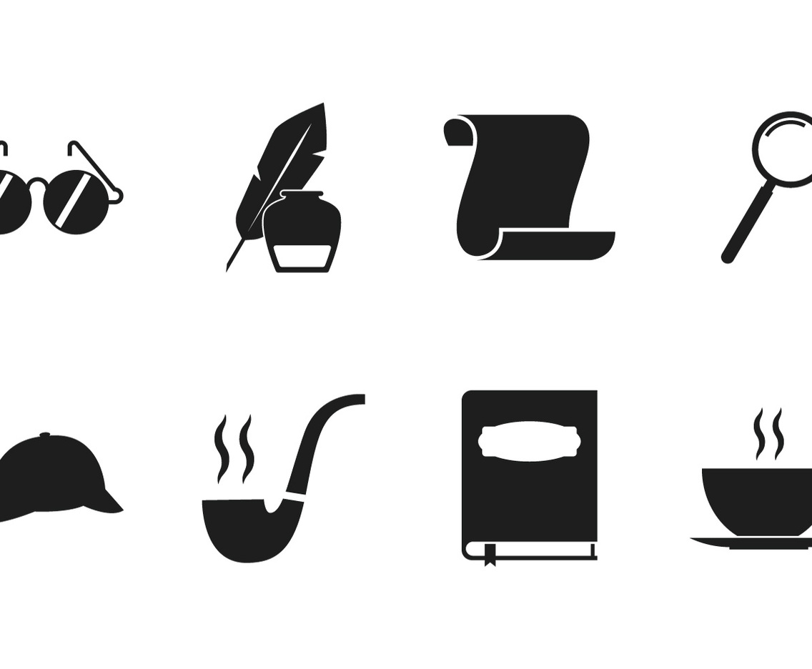 Detective Icon Set