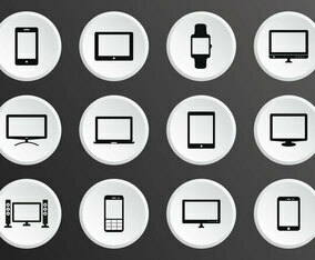 Free LED Screen Flat Vector