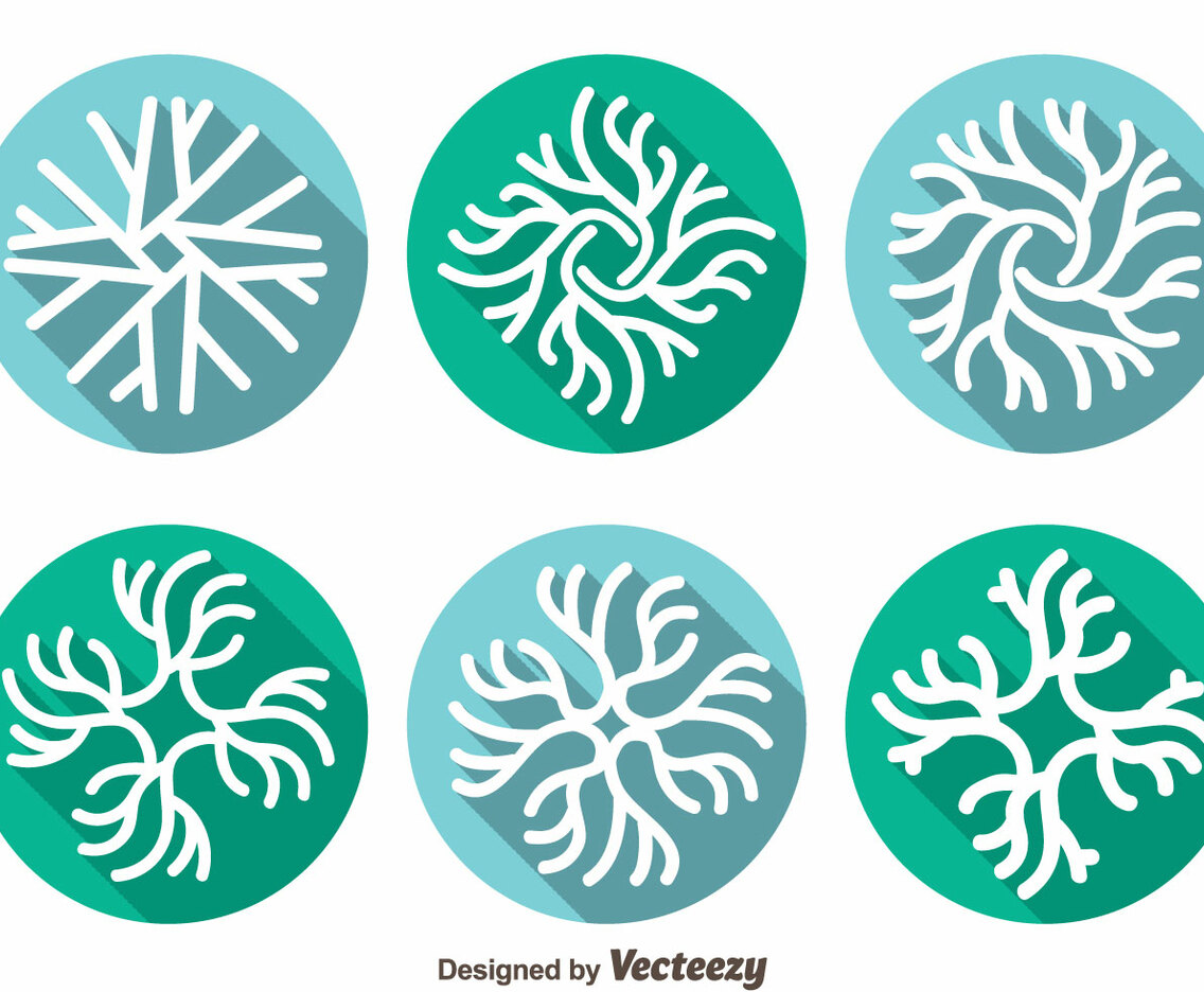 Neuron Icons Vector