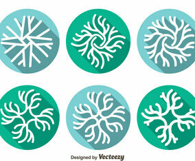 Neuron Icons Vector