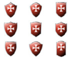 Free Templar Shield Vectors