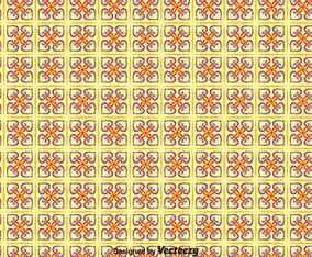 Traditional Portuguese Tiles Seamless Pattern