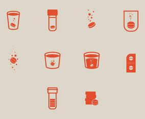 Simple Effervescent Icon Vectors