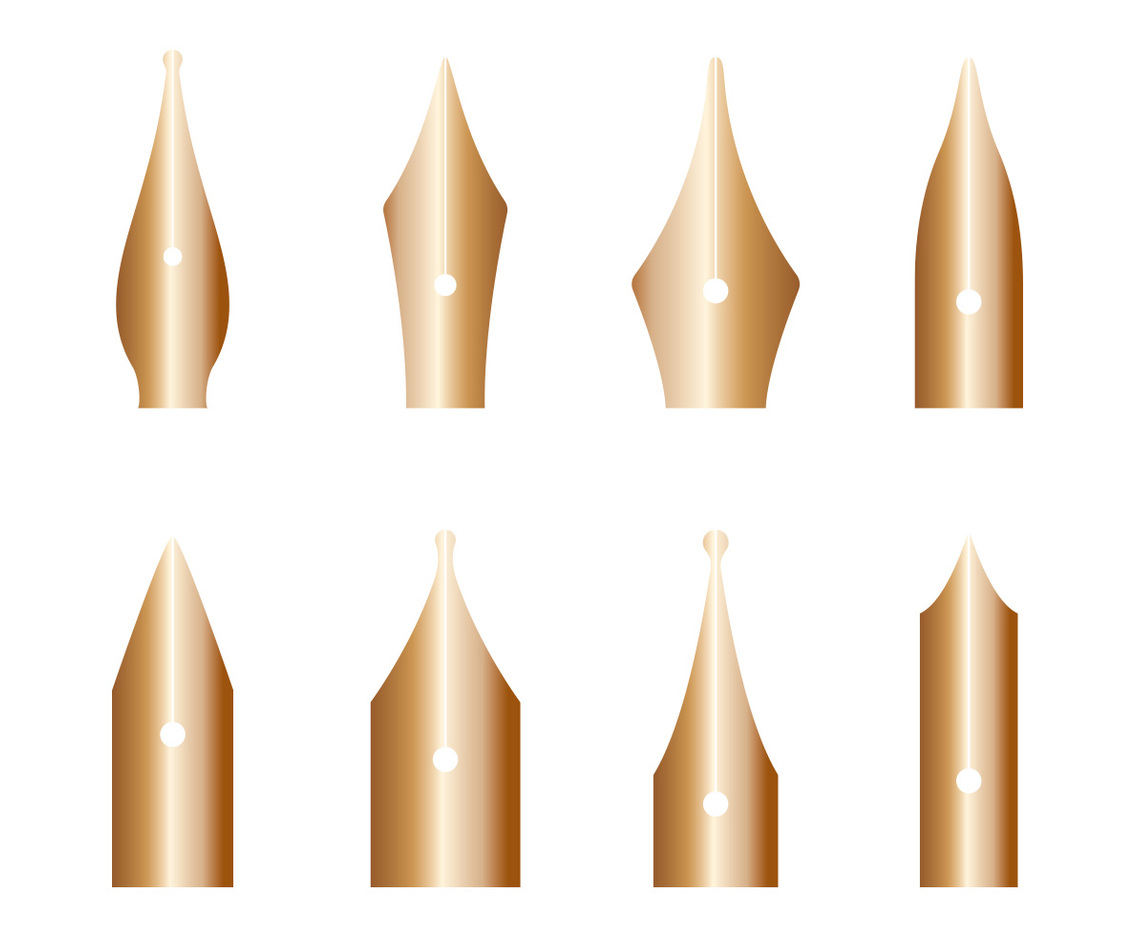 Free Pen Nibs Vector