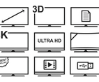 Free LED TV Icon Set