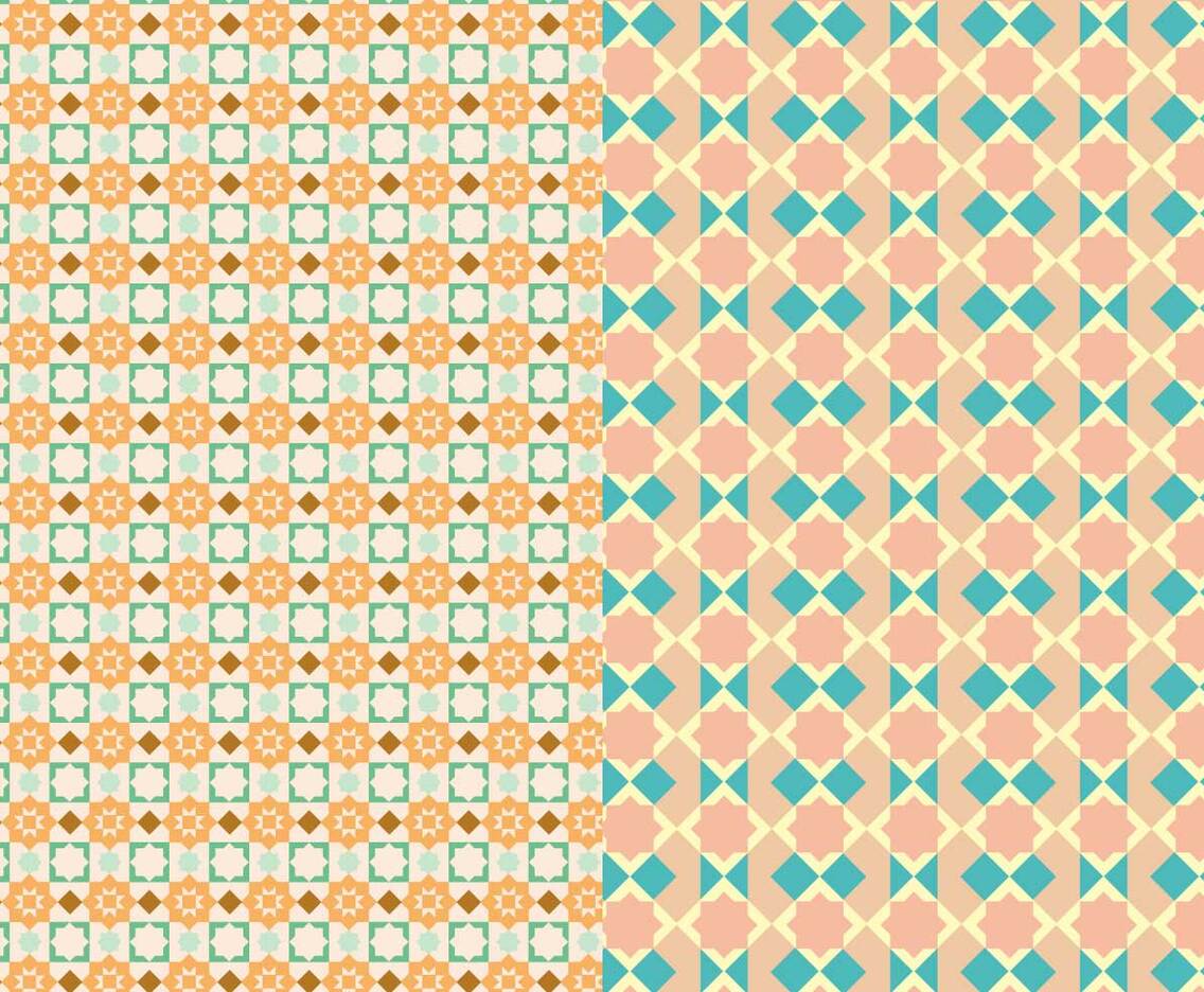 Mosaic Beige Pattern