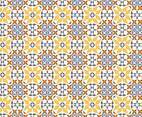 Portuguese Tile Vector Pattern