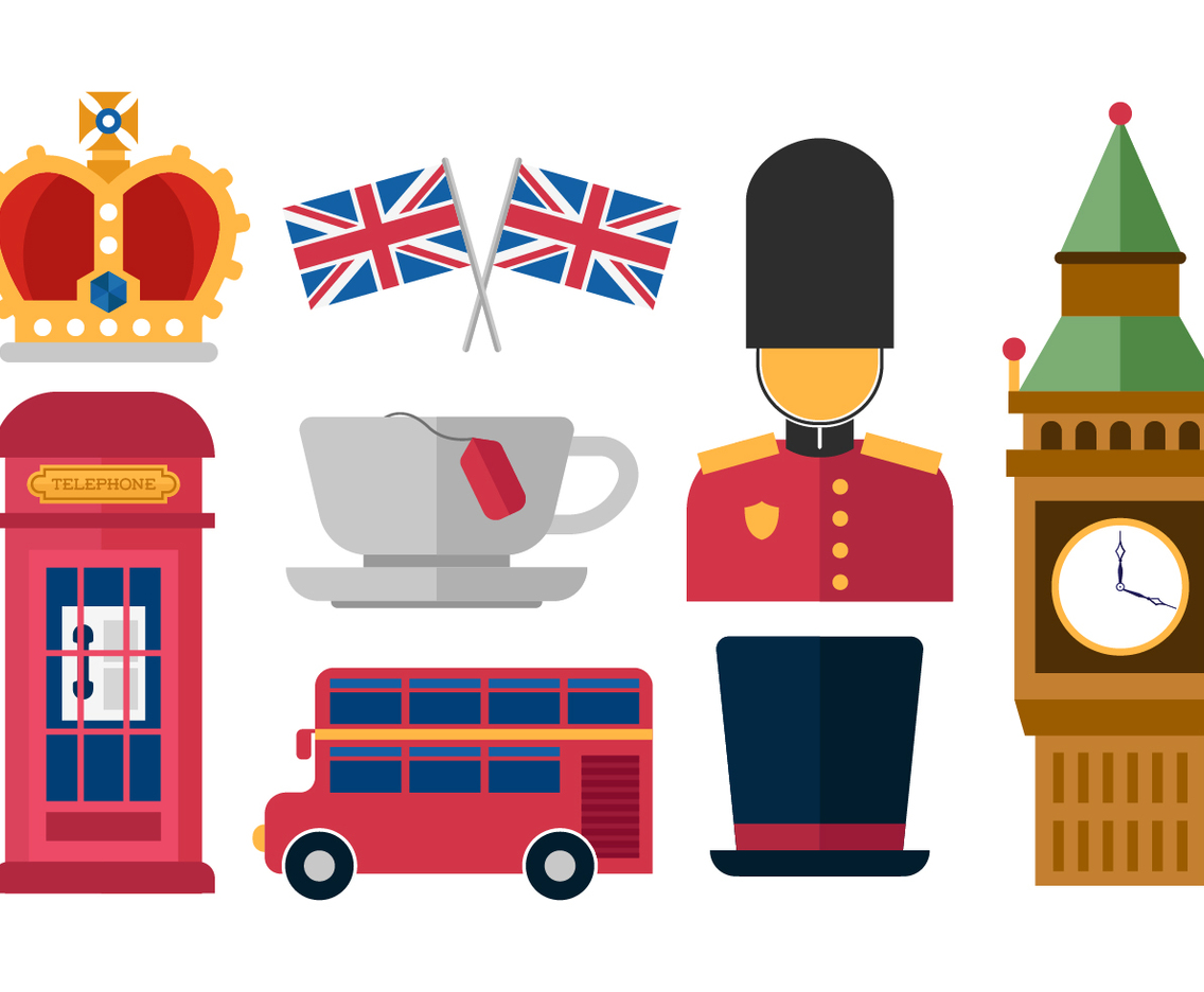 Free Great Britain Kingdom Vector Icons