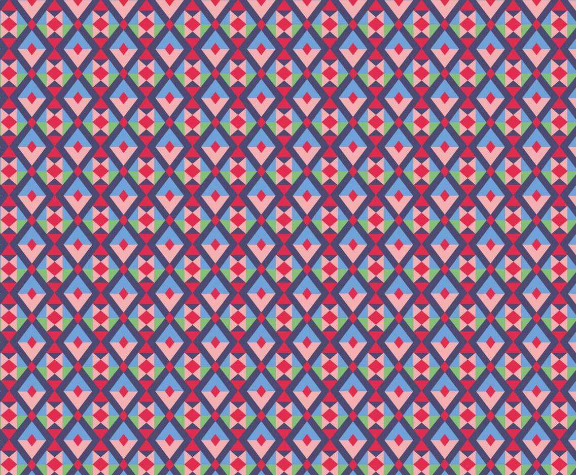 Purple Geometric Pattern