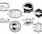 Mackerel Badge Set