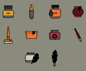 Ink Pot Icon
