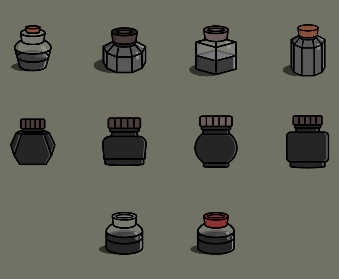 Ink Pot Icon