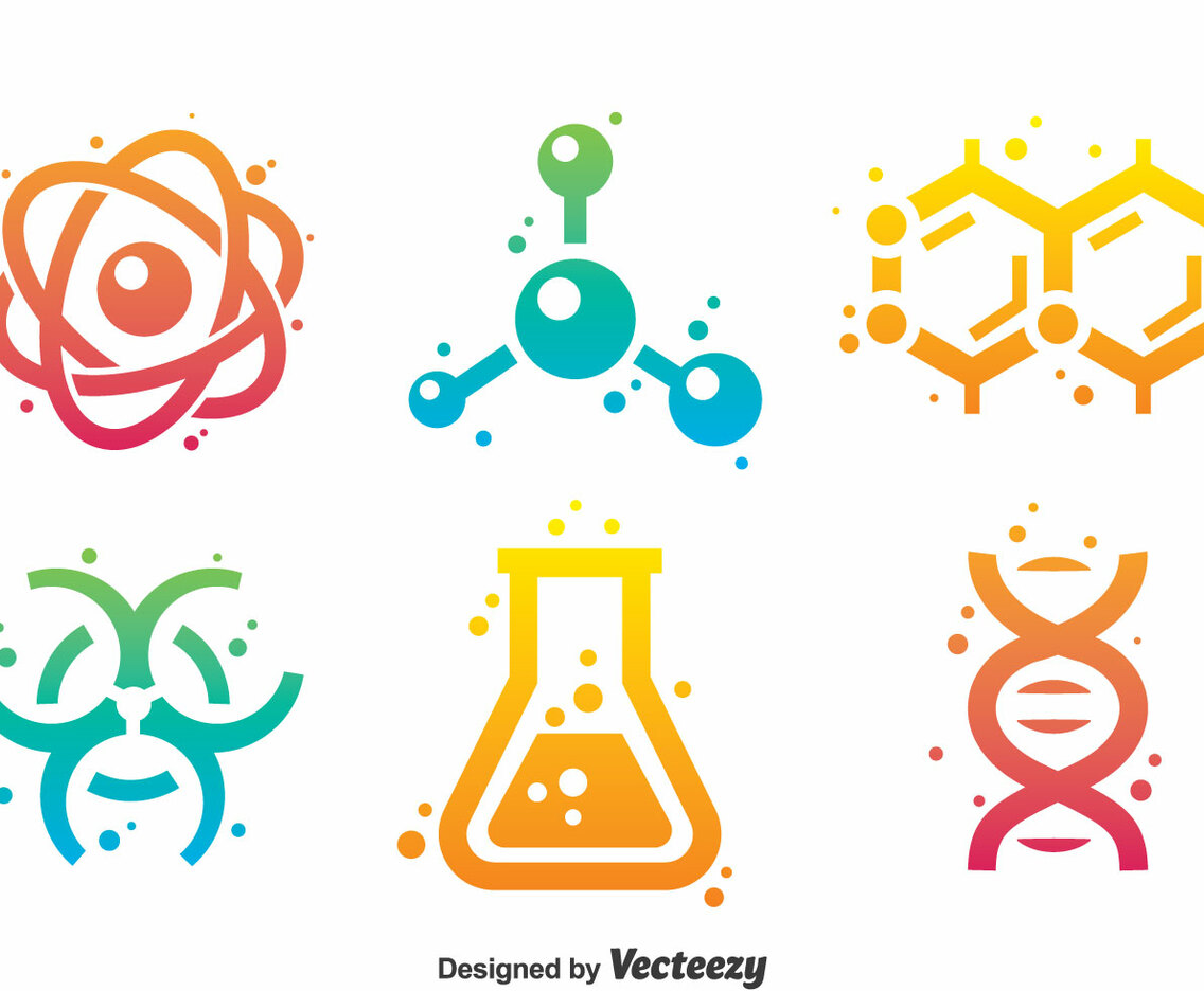 Science Gradient Icons