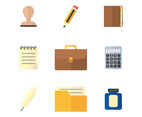 Office Stuff Flat Icon