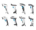 Barcode Scanner Icon Set