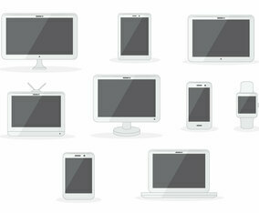 Free LED Screen Flat Vector