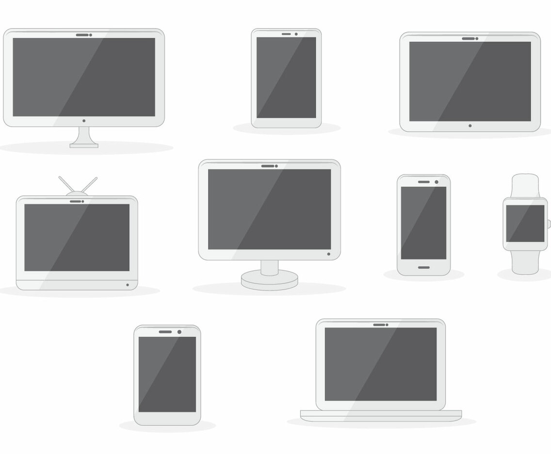 Free LED Screen Flat Vector