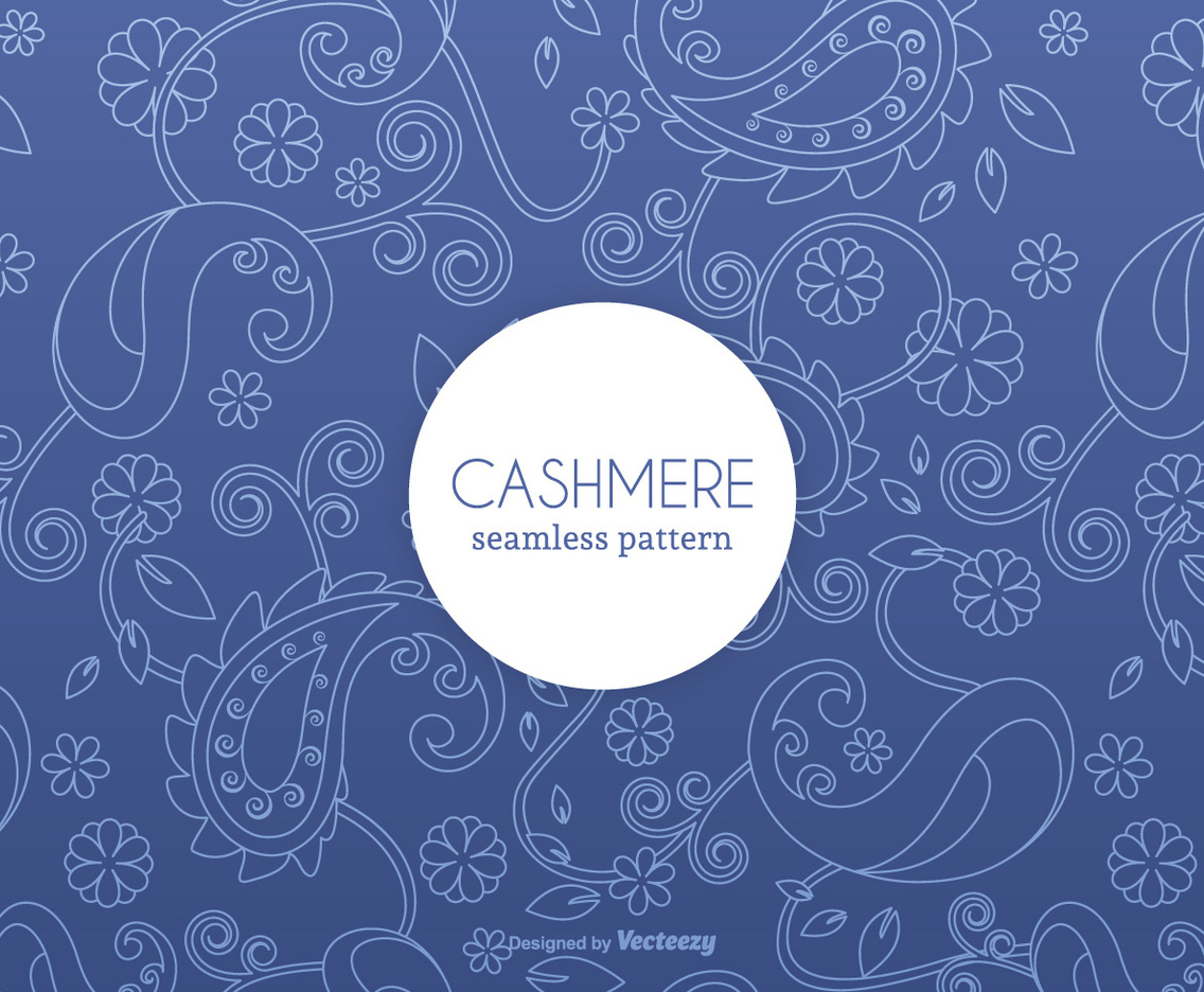 Free Vector Cashmere Seamless Pattern