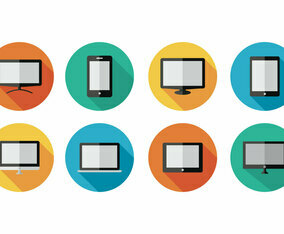 Free LED Screen Vector