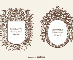 Free Decorative Cartouche Vector Set