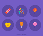 Free Candy Vector Icons