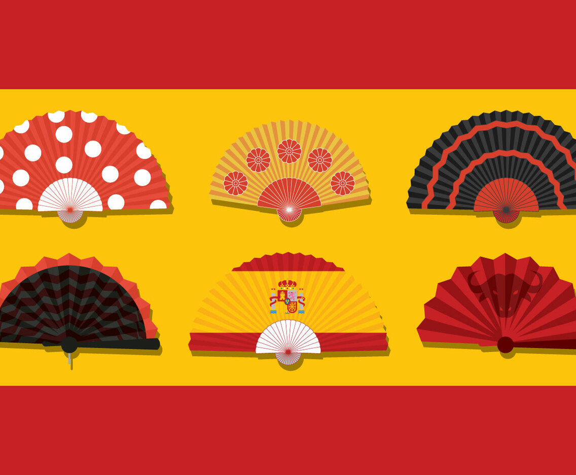 Spanish Fan Vector
