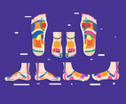 Reflexology Vector