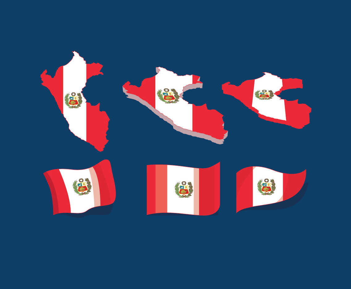 Peru Flag Vector