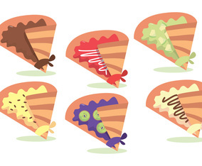 Crepes Vector Set