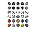 Set of Sport Ball Vectors
