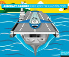 Aircraft Carrier Free Vector Pack
