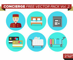 Concierge Free Vector Pack Vol. 2